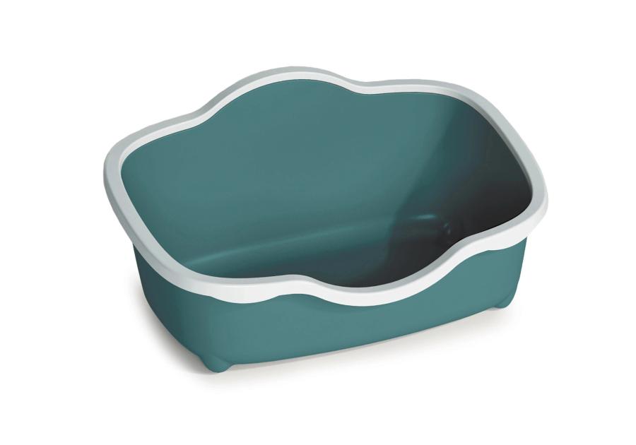 Zdjęcie: Kuweta dla kota Smart 56x38,5x26 cm zielona ZOLUX