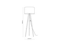 Zdjęcie: Lampa podłogowa Tokyo white 1 Pł 5299 TK LIGHTING