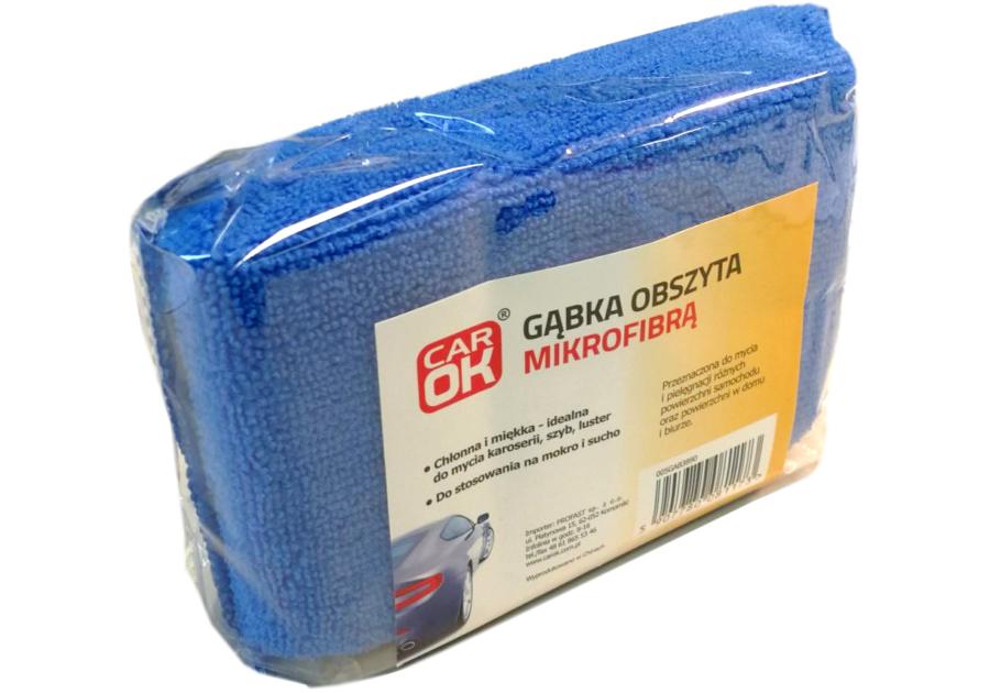 Zdjęcie: Gąbka obszyta mikrofibrą CAR OK