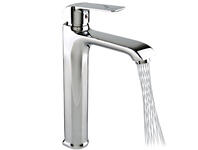 Zdjęcie: Bateria umywalkowa stojąca, nablatowa, wysoka, z perlatorem Aurora Mikado VALVEX