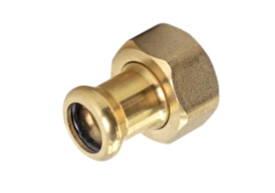 Zdjęcie: Półśrubunek zaciskany profil M do wody 15x3/4" gw CALIDO