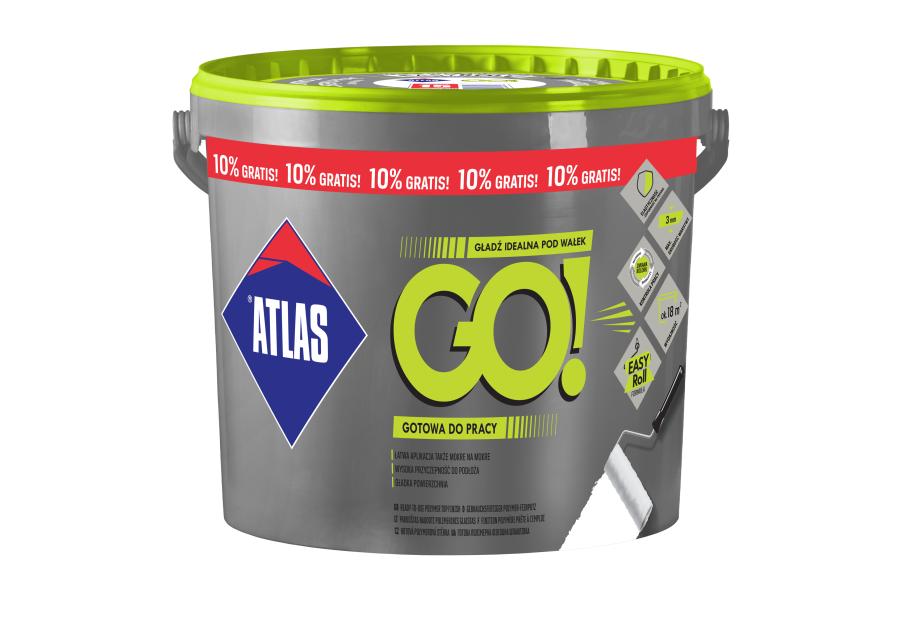 Zdjęcie: Gładź Idealna pod wałek Atlas GO! 27,5 kg ATLAS