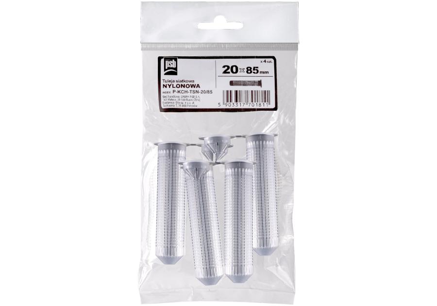 Zdjęcie: Tuleja siatkowa nylonowa 20x85 mm PSB SILA