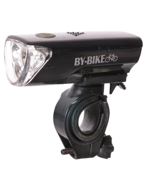 Zdjęcie: Lampka rowerowa przednia MCD czarna BY-BIKE