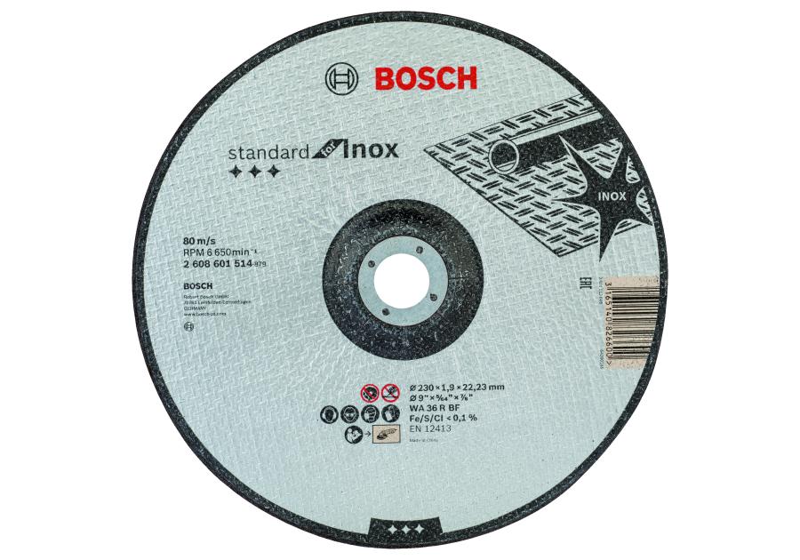 Zdjęcie: Tarcza do cięcia metalu 230x1,9 mm BOSCH