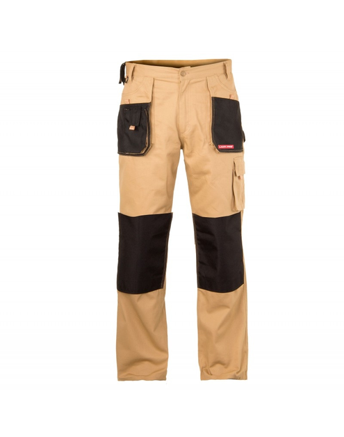 Zdjęcie: Spodnie robocze monterskie beżowe M LAHTI PRO