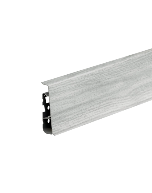 Zdjęcie: Listwa przypodłogowa PVC Hi Line Prestige 2,2x7,5 cm 2,50 m Platan Malibu Mat CEZAR