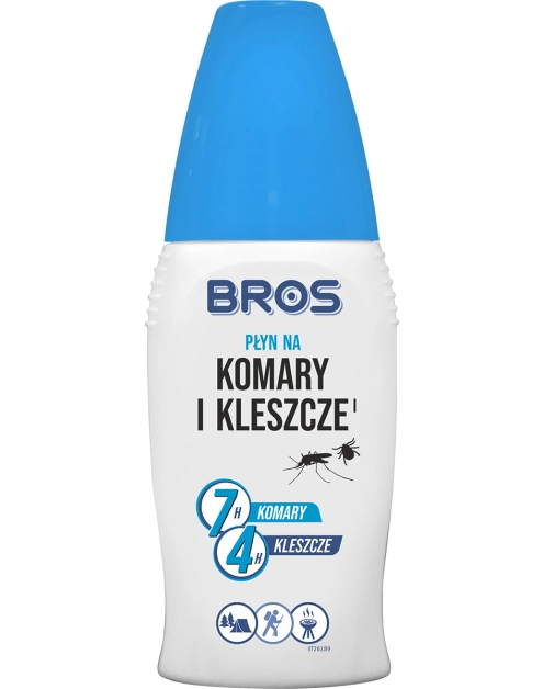 Zdjęcie: Płyn na komary i kleszcze 100 ml BROS