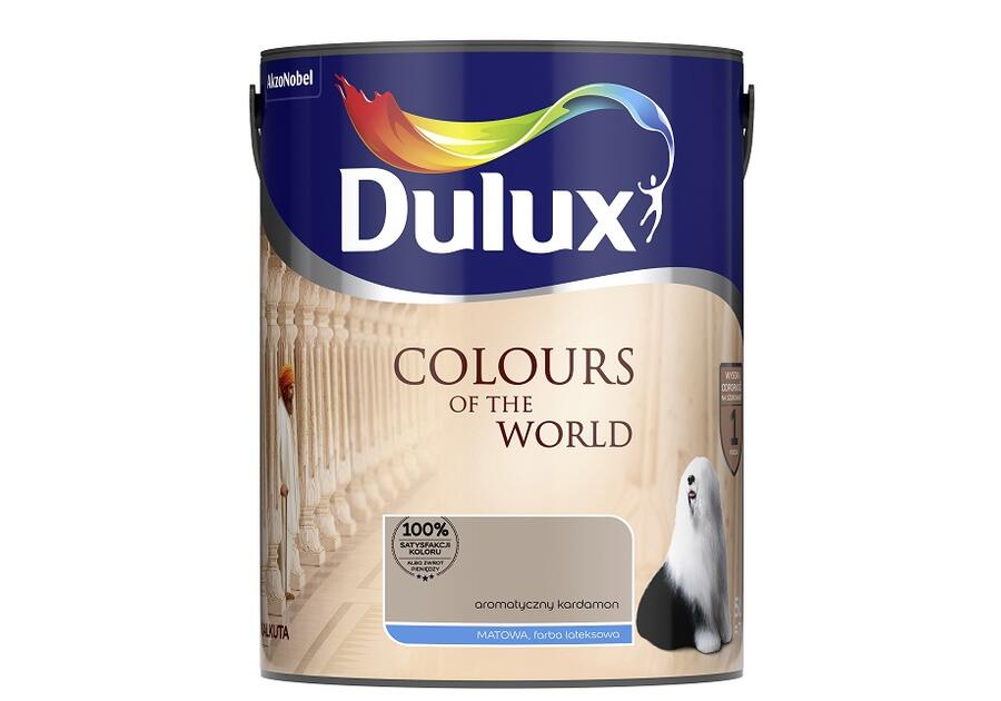 Zdjęcie: Farba do wnętrz Kolory Świata 5 L aromatyczny kardamon DULUX