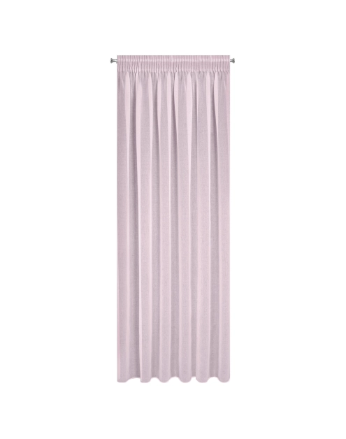 Zdjęcie: Firana gotowa Elpidia na taśmie 140x270 cm różowy EUROFIRANY