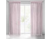 Zdjęcie: Firana gotowa Elpidia na taśmie 140x270 cm różowy EUROFIRANY