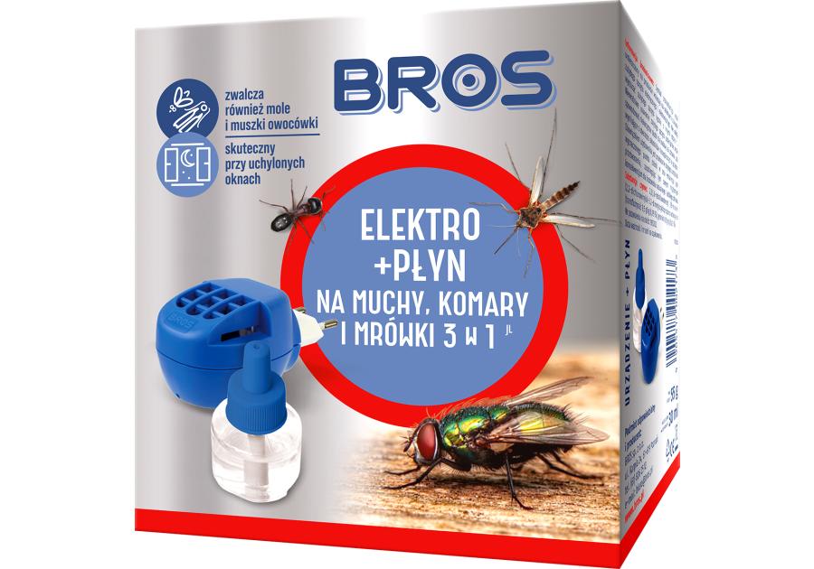 Zdjęcie: Płyn na muchy, komary i mrówki+elektro BROS
