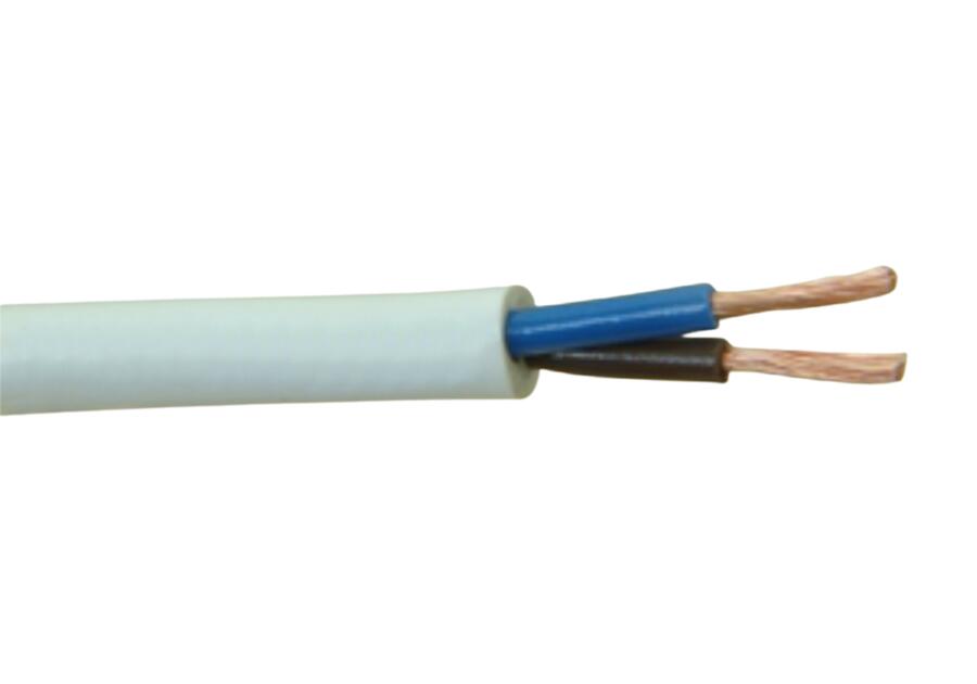 Zdjęcie: Przewód elektryczny OMY 2x1,0 biały EL-KAG