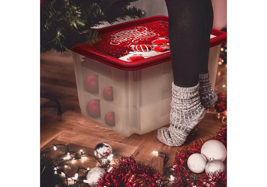 Zdjęcie: Pojemnik na bombki Christmas-Box 45 L Wika KEEEPER