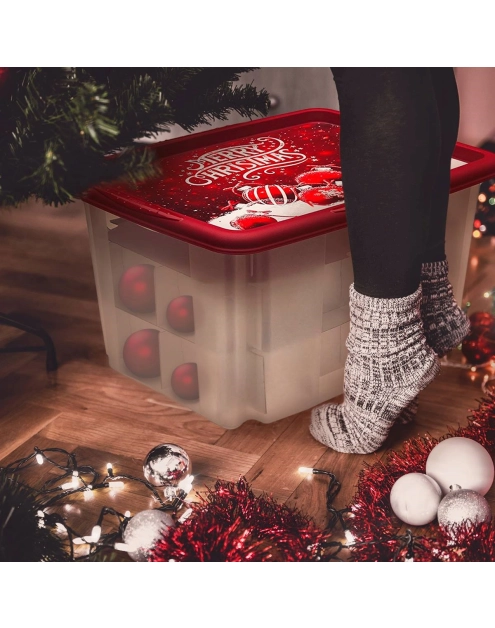 Zdjęcie: Pojemnik na bombki Christmas-Box 45 L Wika KEEEPER