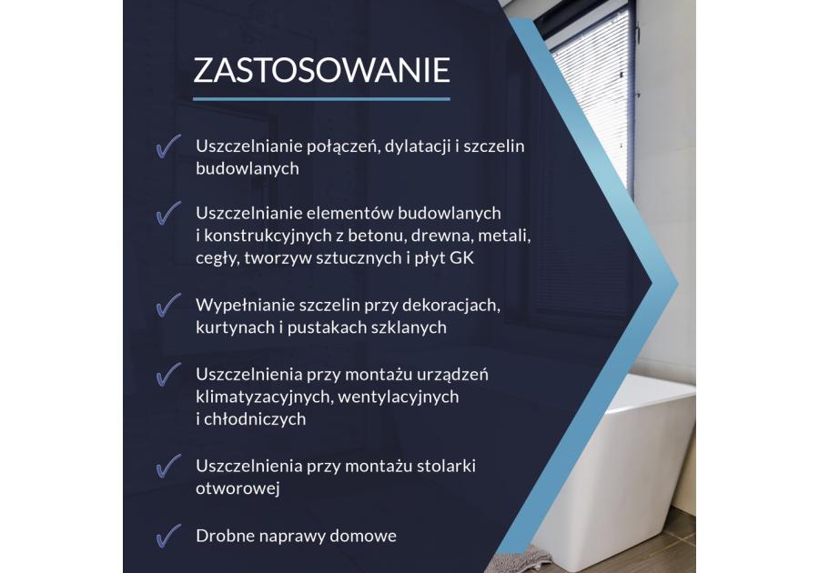 Zdjęcie: Silikon uniwersalny biały 600 ml TYTAN PROFESSIONAL