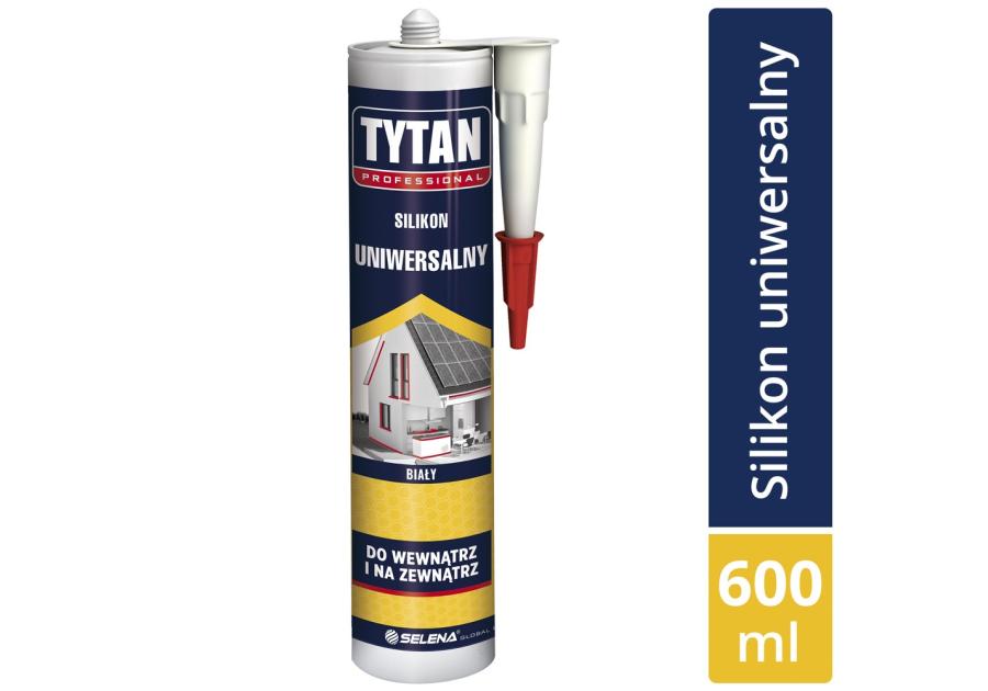 Zdjęcie: Silikon uniwersalny biały 600 ml TYTAN PROFESSIONAL