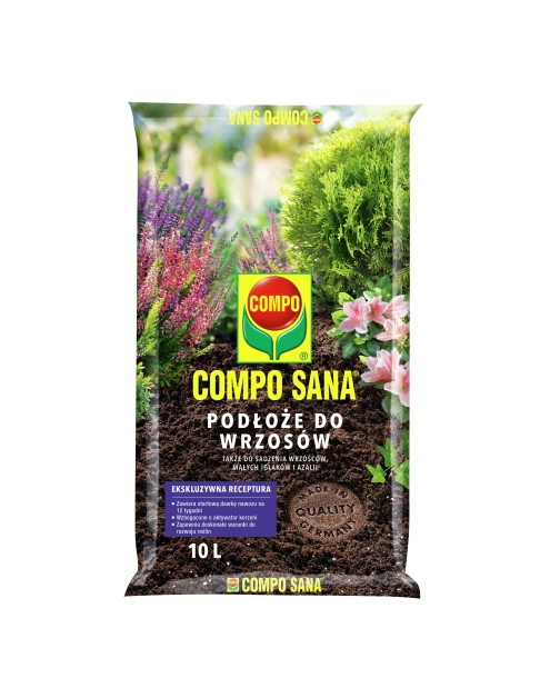 Zdjęcie: Podłoże do wrzosów 10 L COMPO SANA
