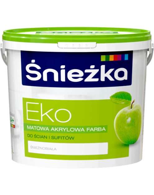 Zdjęcie: Farba EKO biały 5L ŚNIEŻKA