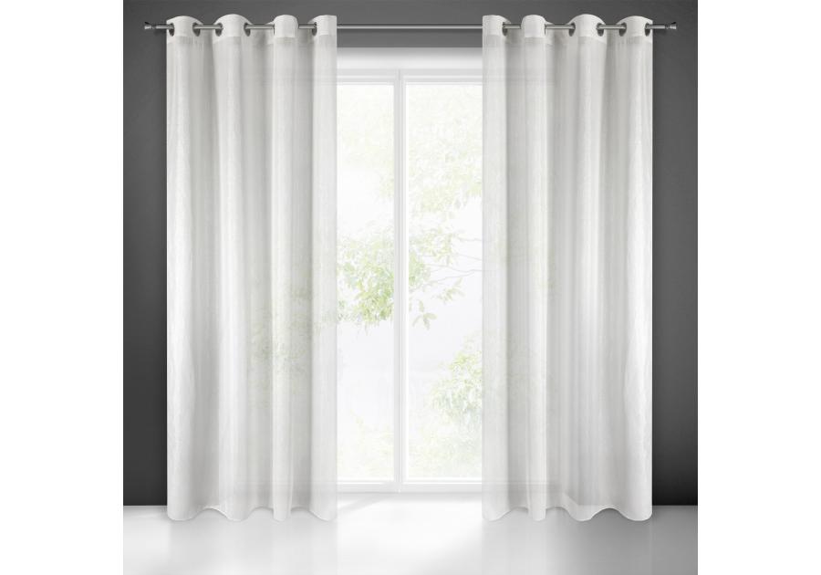 Zdjęcie: Firana gotowa Elicia 140x250 cm biały EUROFIRANY