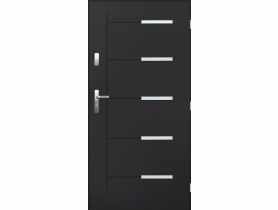 Drzwi zewnętrzne orlando antracyt 90p komplet PANTOR