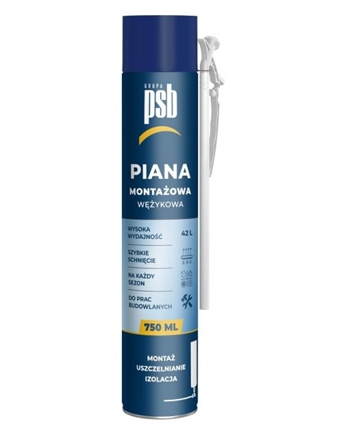 Zdjęcie: Piana wężykowa wielosezonowa 750 ml PSB