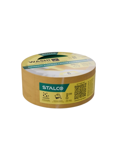 Zdjęcie: Taśma malarska Washi uniwersalna 38 mm x 25 m STALCO