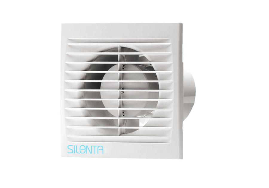 Zdjęcie: Wentylator osiowy 150 mm z wyłącznikiem sznurkowym cichy na łożysko kulkowe VENTIKA