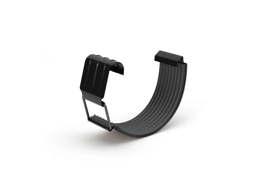 Zdjęcie: Złączka rynnowa 125 mm StalGam czarny GAMRAT