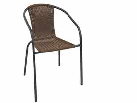 Krzesło ogrodowe Hercules brązowe MIRPOL