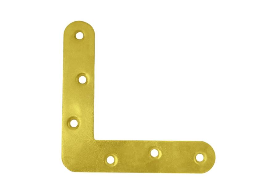 Zdjęcie: Narożnik wąski 80x80x17 ocynk żółty METRO