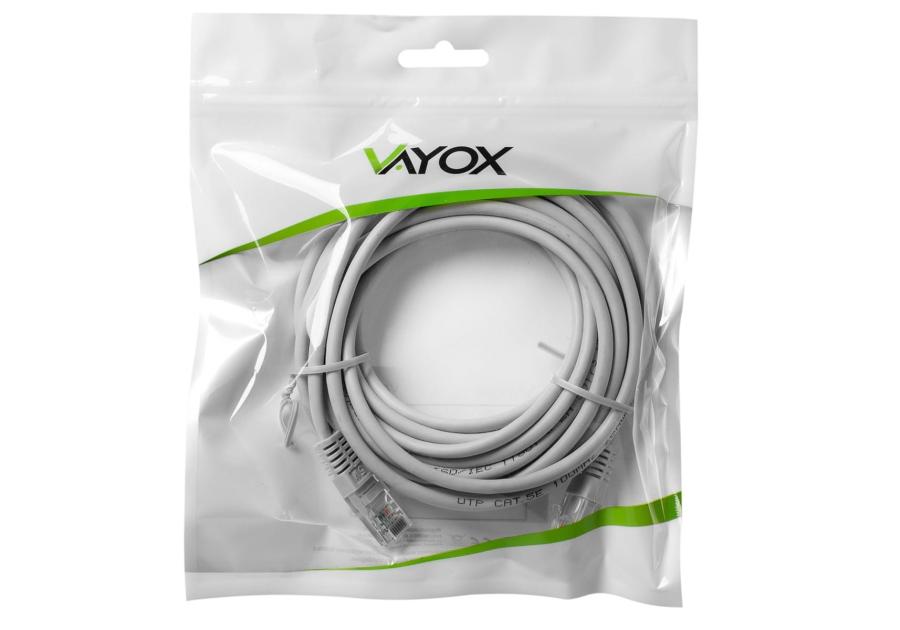 Zdjęcie: Kabel UTP Patch Cord Cat.5e 5 m (LB0001-5) VA0158-5 VAYOX