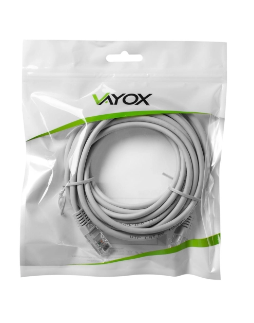 Zdjęcie: Kabel UTP Patch Cord Cat.5e 5 m (LB0001-5) VA0158-5 VAYOX