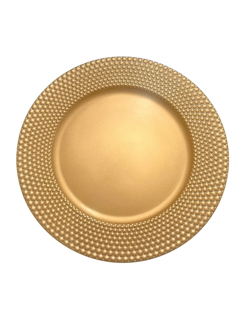 Zdjęcie: Podkładka pod talerz Krople 33 cm złota ALTOMDESIGN