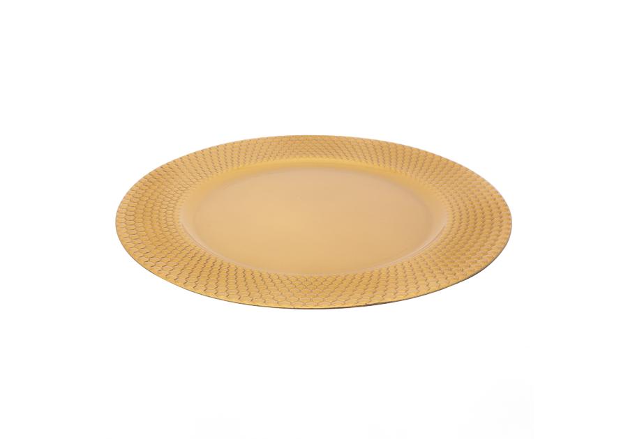 Zdjęcie: Podkładka pod talerz Krople 33 cm złota ALTOMDESIGN