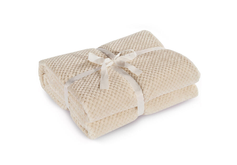 Zdjęcie: Koc Henry creamam 170x210 cm DECOKING