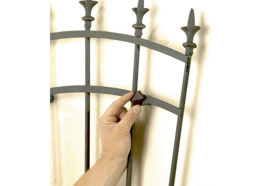 Zdjęcie: Podpora do roślin Royal Trellis 180 x 83 cm, brązowy NORTENE