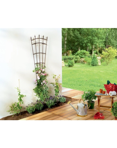 Zdjęcie: Podpora do roślin Royal Trellis 180 x 83 cm, brązowy NORTENE