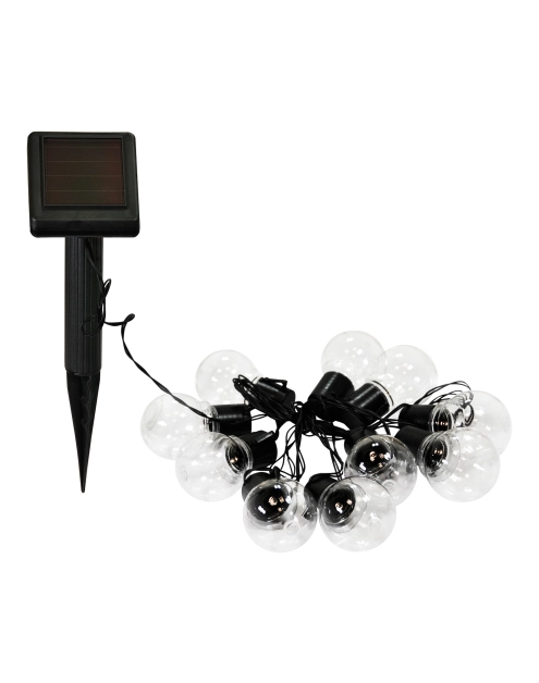 Zdjęcie: Lampki solarne sznurkowe transparentne 10 szt. POLUX