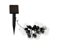 Zdjęcie: Lampki solarne sznurkowe transparentne 10 szt. POLUX