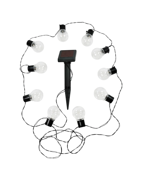 Zdjęcie: Lampki solarne sznurkowe transparentne 10 szt. POLUX