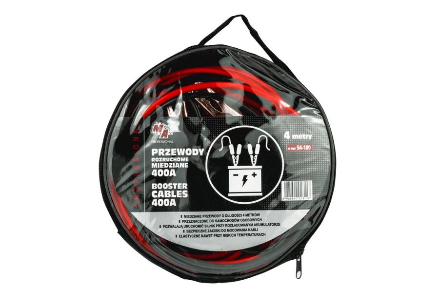 Zdjęcie: Przewody rozruchowe 400 A - 4 m MA PROFESSIONAL