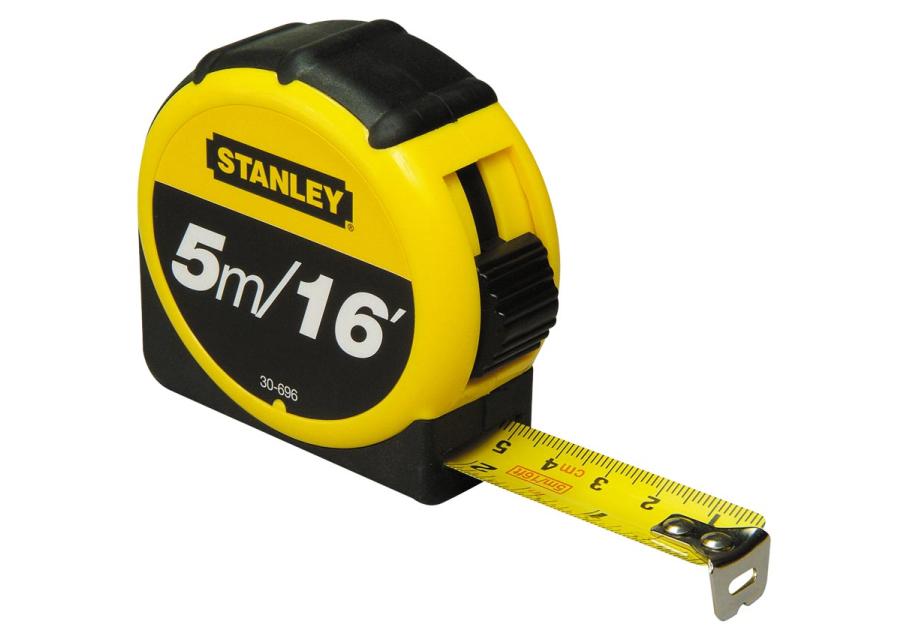 Zdjęcie: Miara 3 m-10 FT/12,7 mm OPP, obudowa plastikowa STANLEY