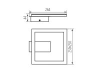 Zdjęcie: Oprawa LED KB Caxia S-SR KINGBERRY
