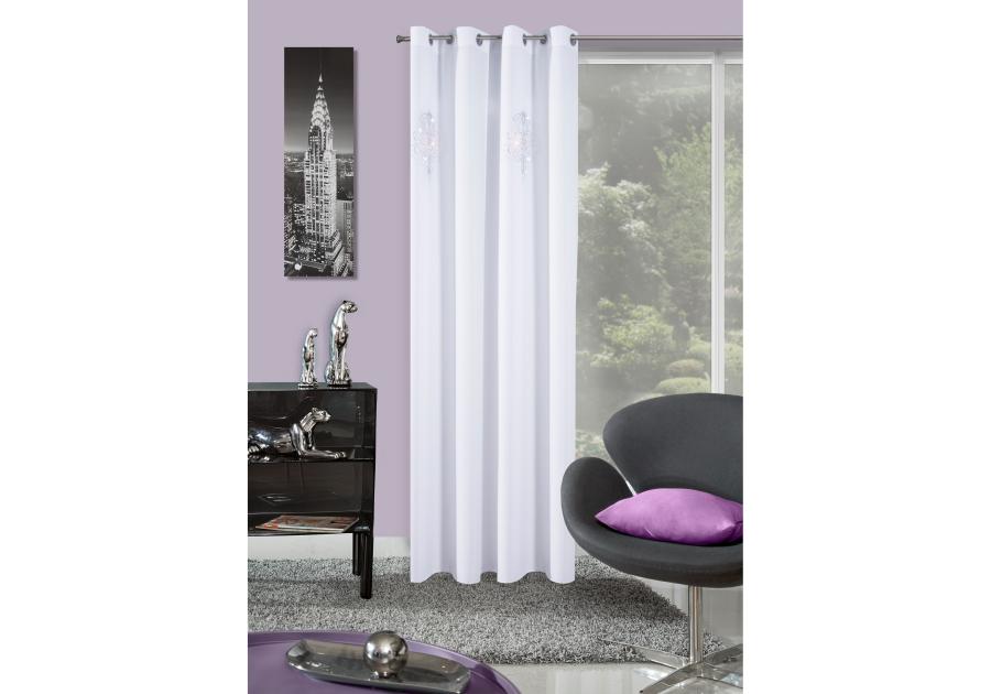 Zdjęcie: Zasłona 140x250 cm 513650 na przelotkach EUROFIRANY