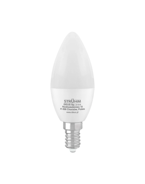 Zdjęcie: Lampa z diodami SMD Vela Led E14 8W WW barwa ciepłobiała STRUHM