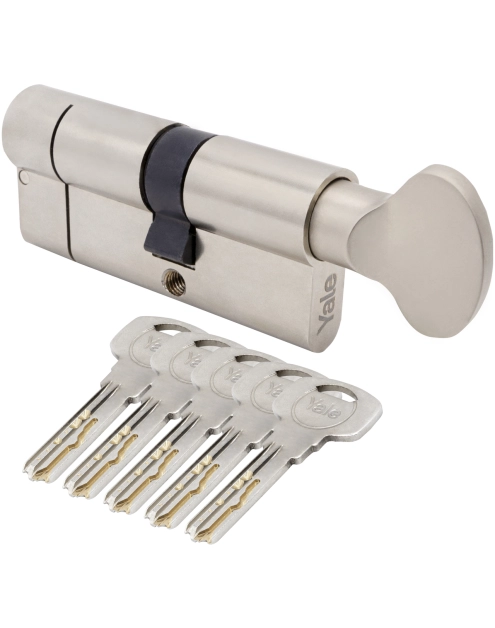 Zdjęcie: Wkładka z gałką Y2100 55/40G satyna YALE