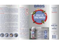 Zdjęcie: Spray do śmietników 400 ml BROS