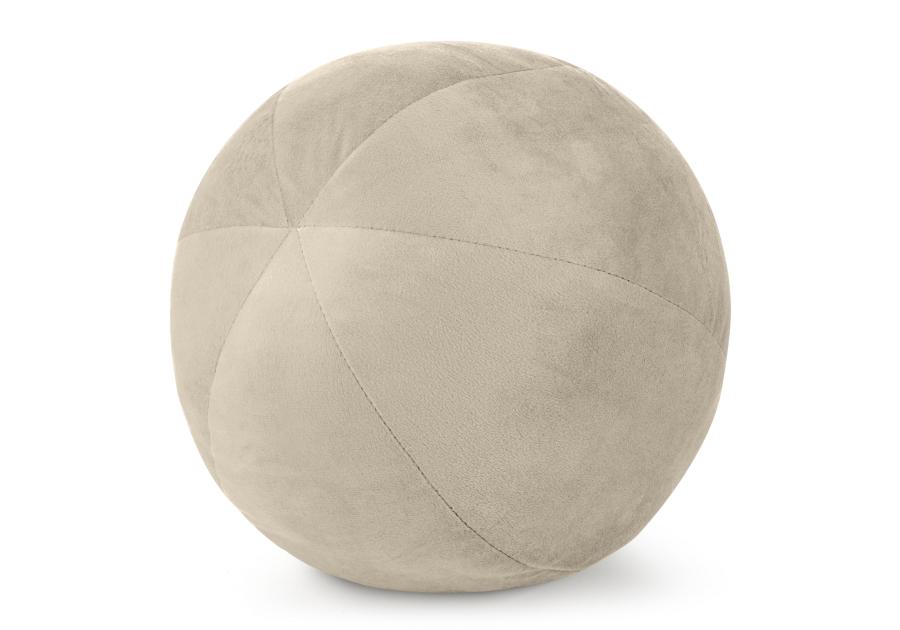 Zdjęcie: Poduszka dekoracyjna w formie kuli Gaja 24 cm jasnobeżowa EUROFIRANY