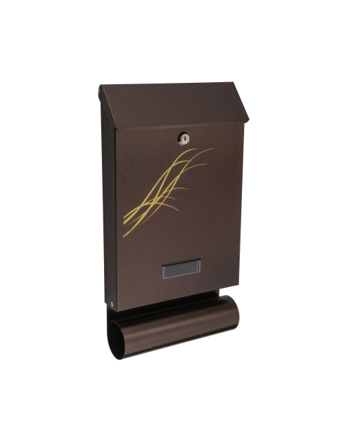 Zdjęcie: Skrzynka na listy SDT tuba antyk miedź METRO